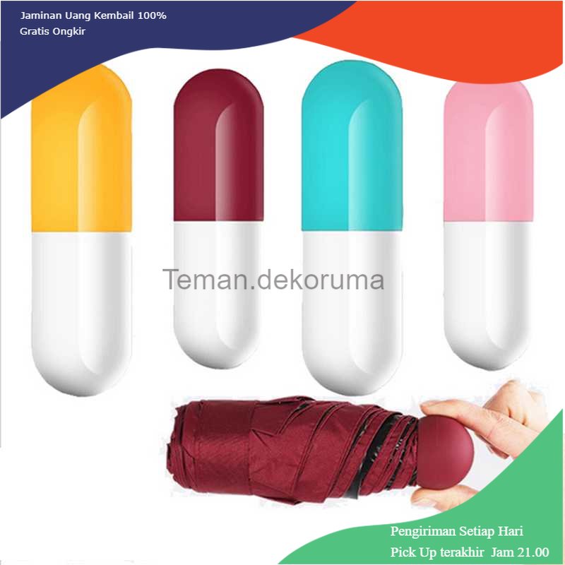 TD - DPR FJUN Payung Kapsul Anti UV - PAS341