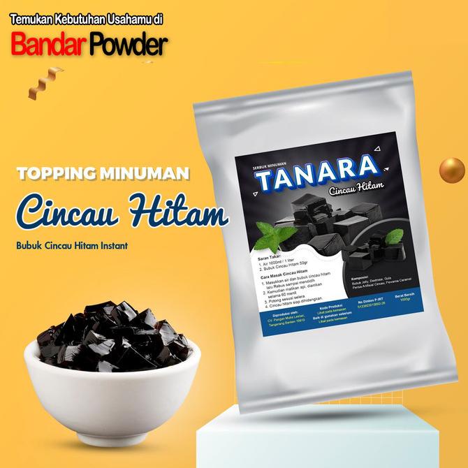 

Cincau Hitam Bubuk 1kg - Grass Jelly 1 Kg - Serbuk Topping Minuman
