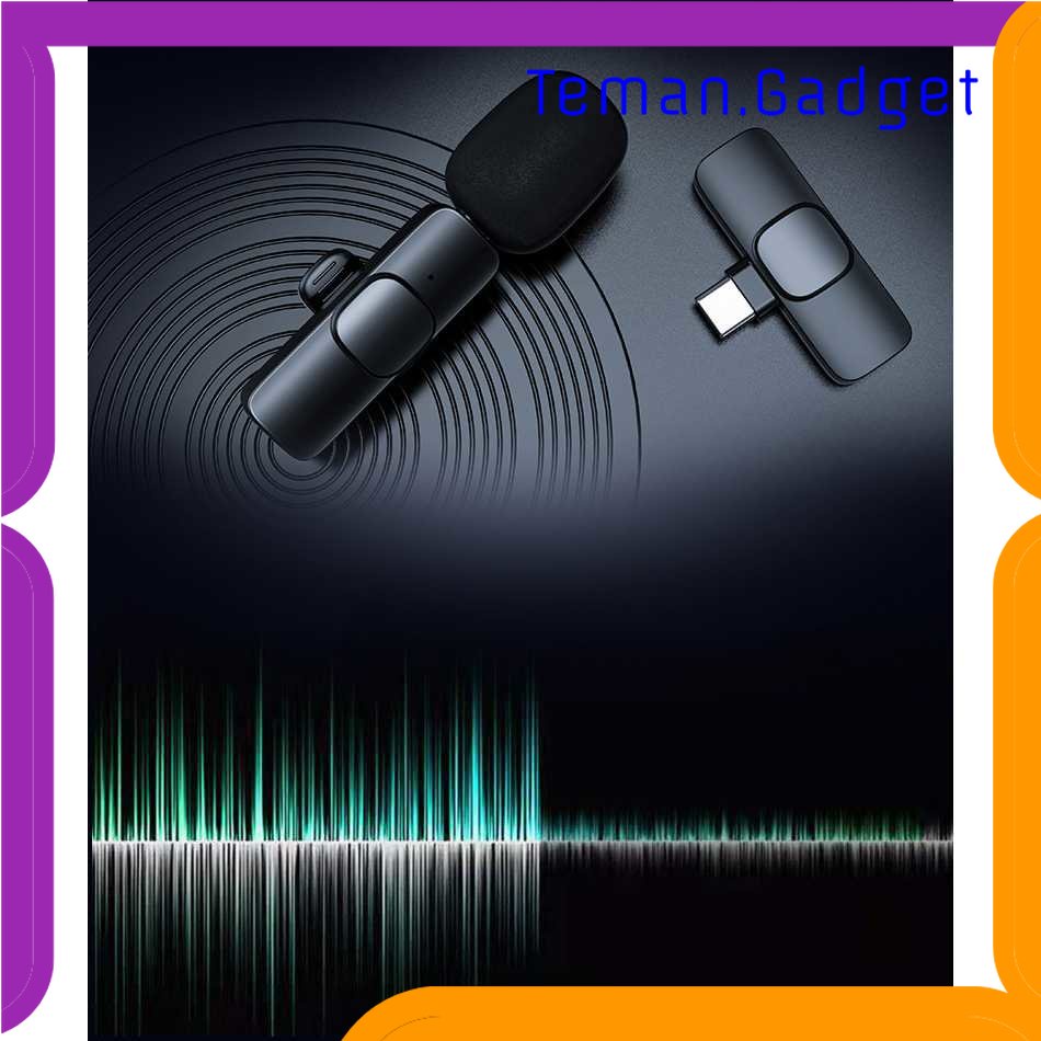 TG - KMR TaffSTUDIO Wireless Lavalier Lapel Microphone Vlogger Lightning - HO86