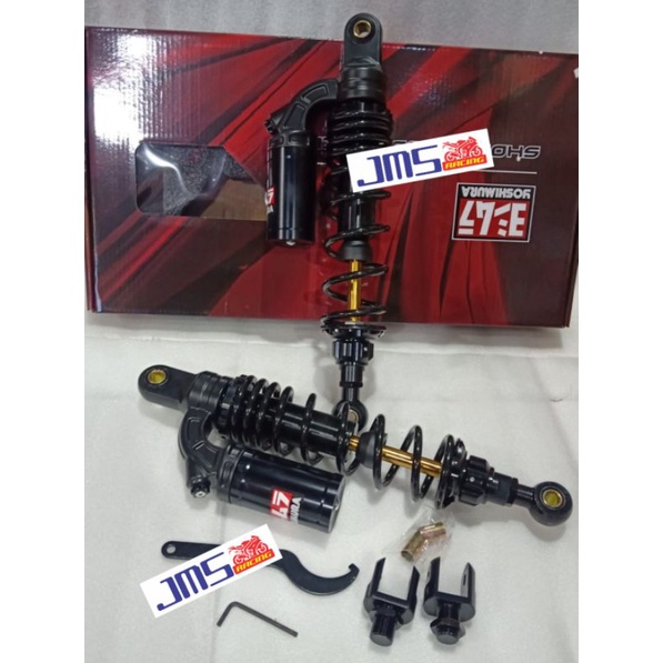 shock yoshimura model ktc racing tipe evo tabung atas ukuran 280/320/340mm aerox nmax new nmax old pcx150 adv150 rx king tiger fizr nouvo suprax125 blade revo absolute vega r jupiter z smash shogun