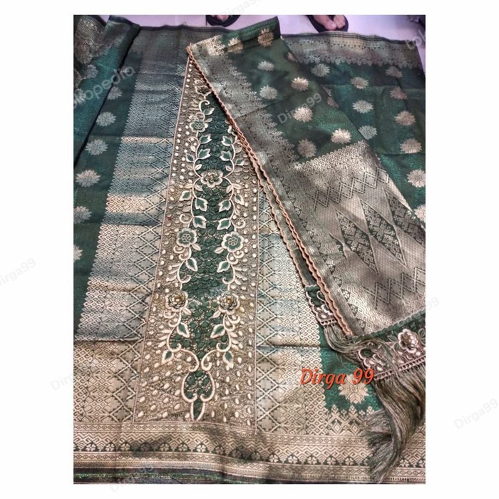 Terlaris Kain Songket Tenun Palembang/Kain Songket Slendan Palembang