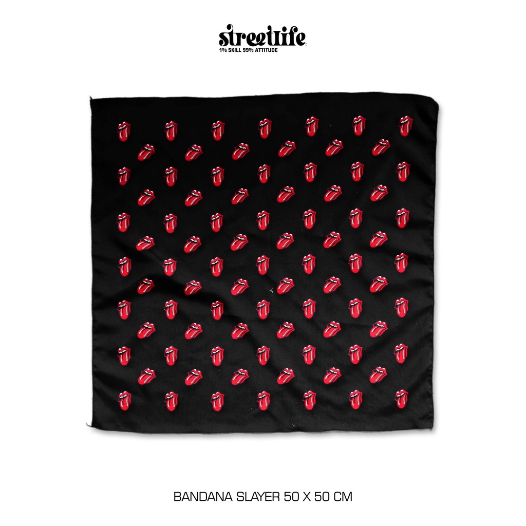 BANDANA ROLLING STONES  / SCRAFT ROLLING STONES / ROLLING STONES