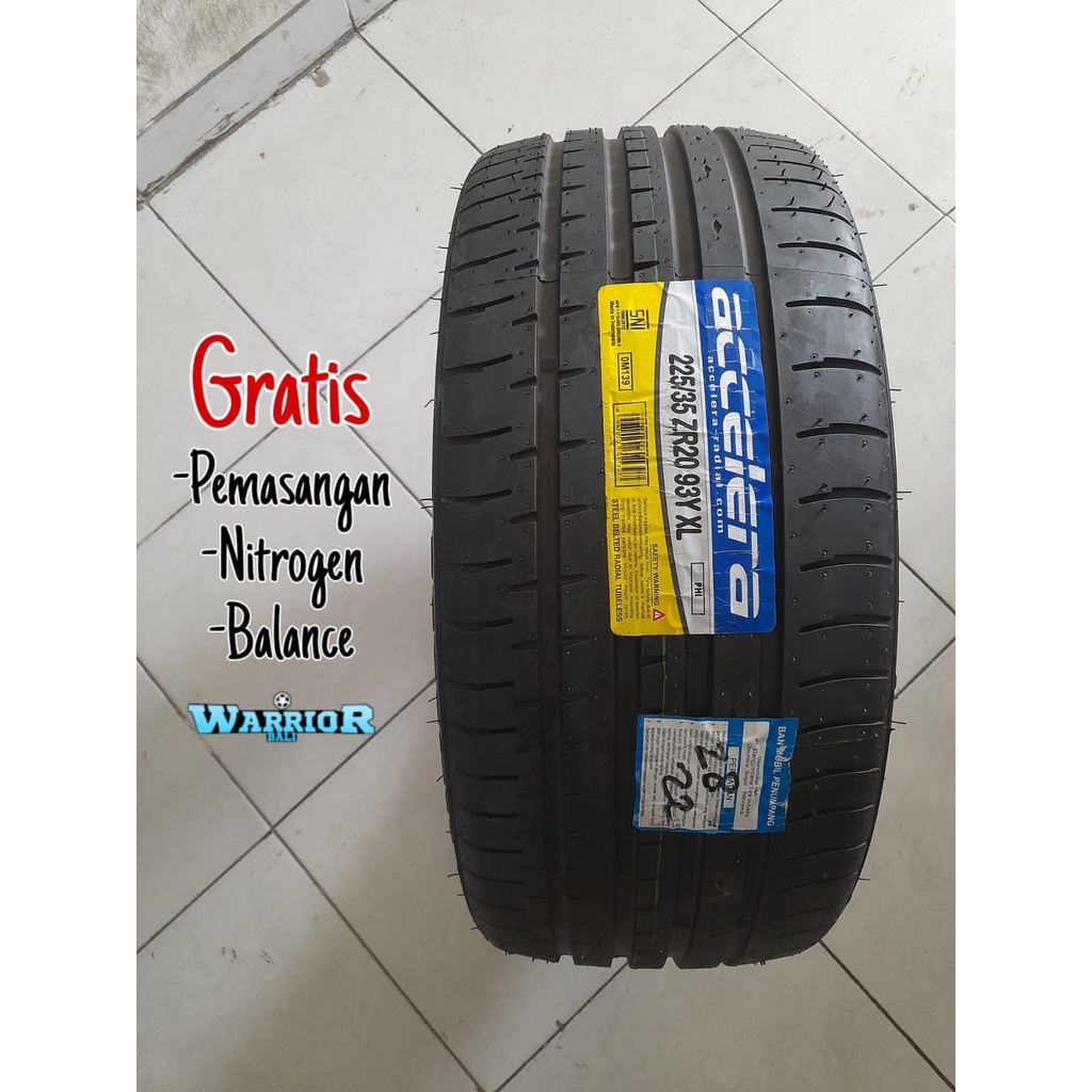 BAN R 20 ACCELERA PHI 225 35 R20 || BAN MOBIL MURAH