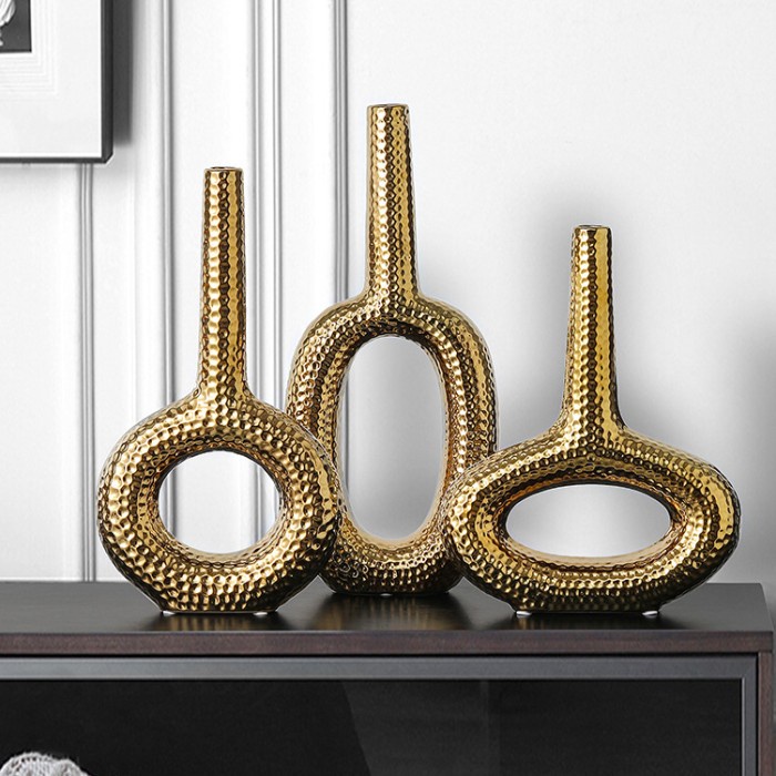 

PAJANGAN ABSTRACT ORNAMENT GOLD PAJANGAN MEJA HOME DECOR LUXURY NORDIC