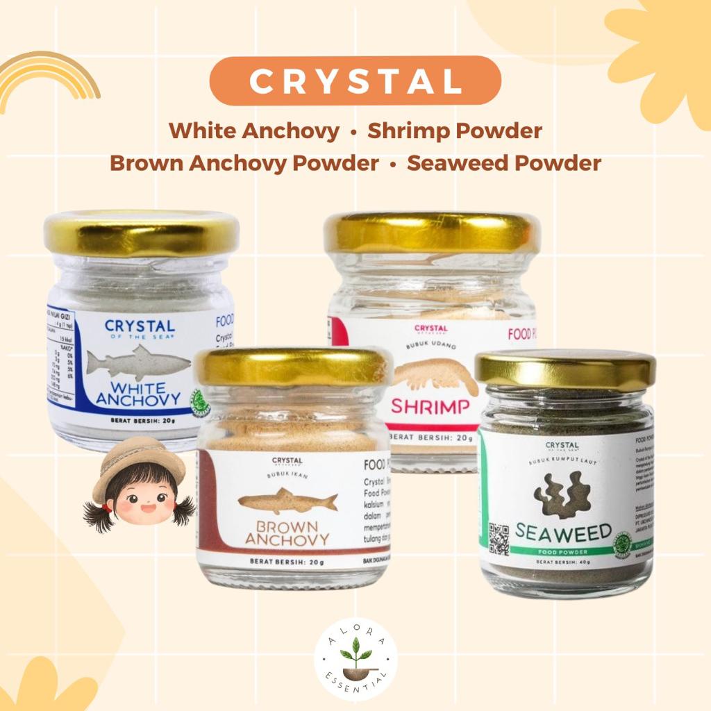 Crystal of the Sea White Anchovy Food Powder Bubuk Ikan Teri MPASI Kaldu Teri