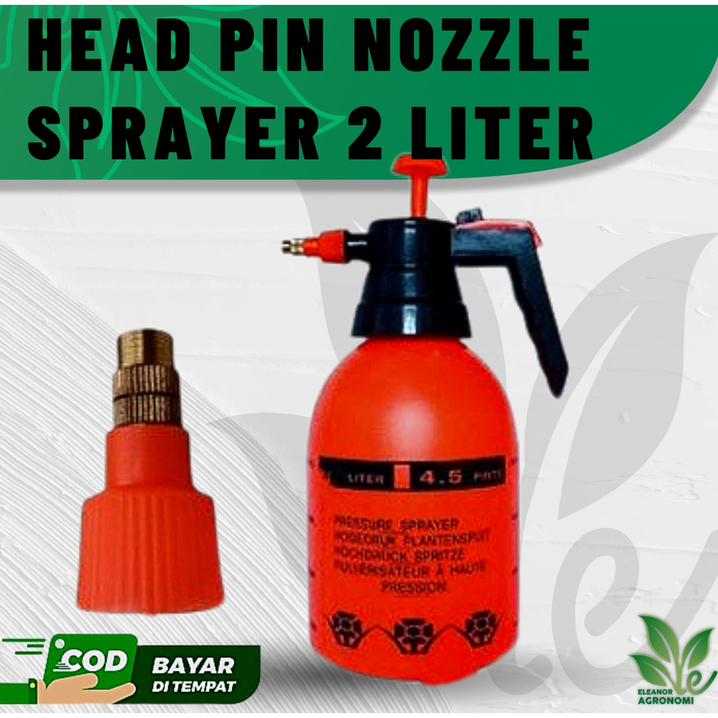Head Pin Nozzle Sprayer 2 Liter Kepala Sprayer Manual 2 Liter