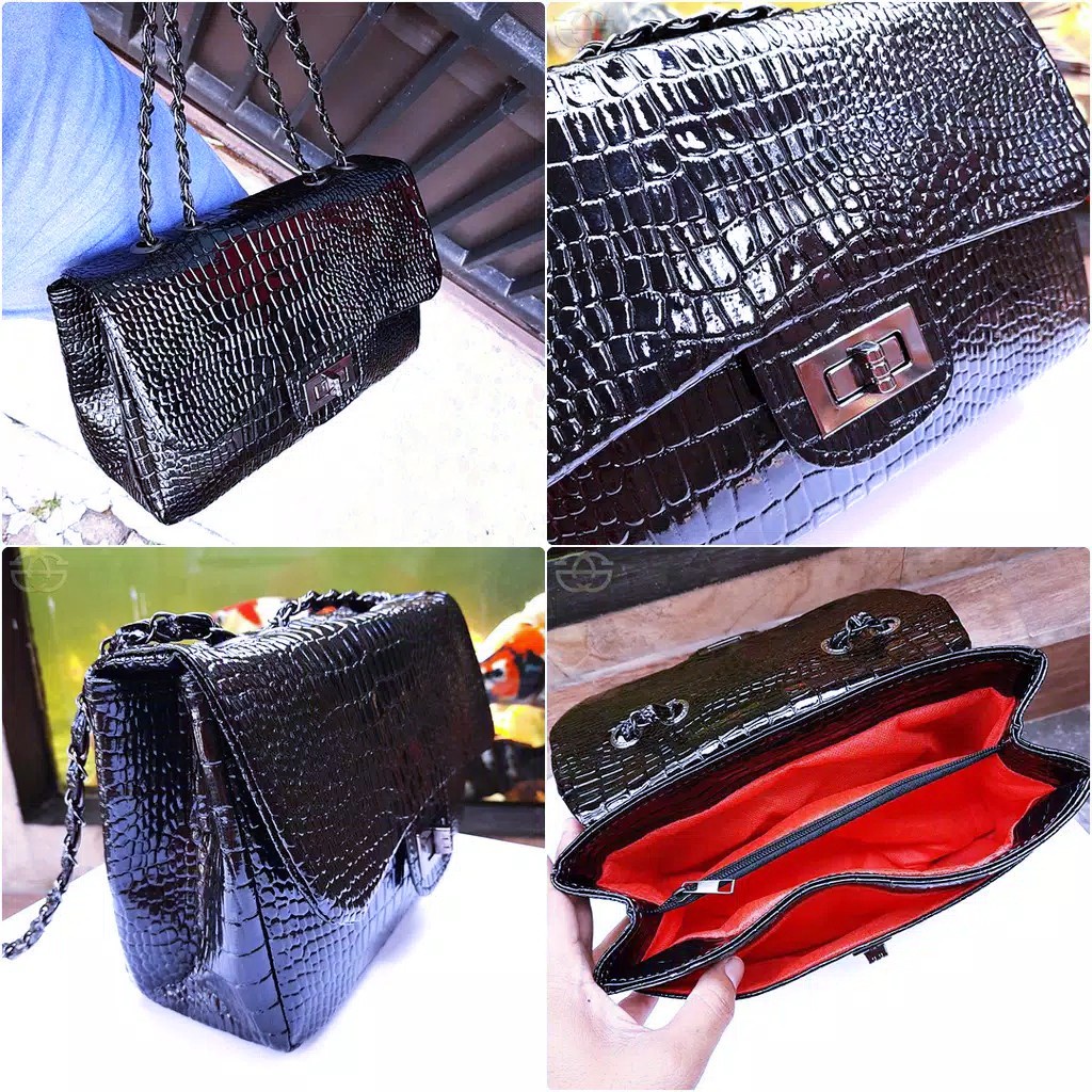 AKACI Fashion Croco 05-6581 Tas Selempang Wanita Murah Grosir