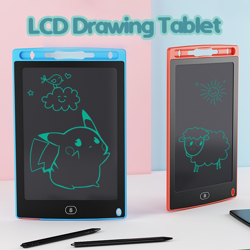 YGtoys LCD Drawing Writing Tablet 8.5&quot; Mainan Papan Tulis LCD Anak Tablet Pad Gambar Menulis Edukasi