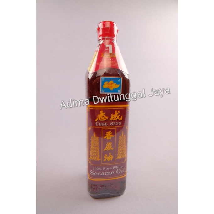 Minyak Wijen / Pure White Sesame Oil Chee Seng 750 ml