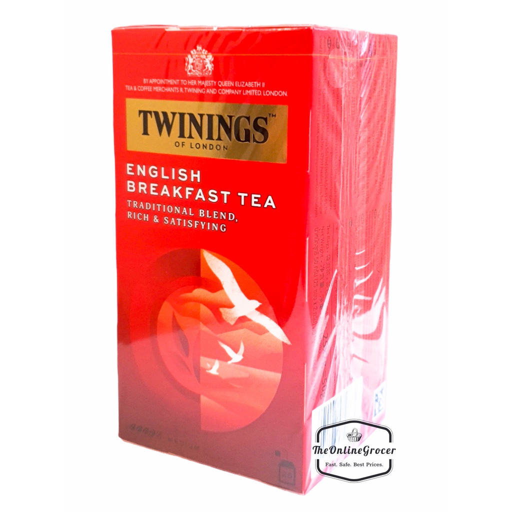 Twinings English Breakfast Tea 25x2gr – Teh Hitam Celup English Breakfast