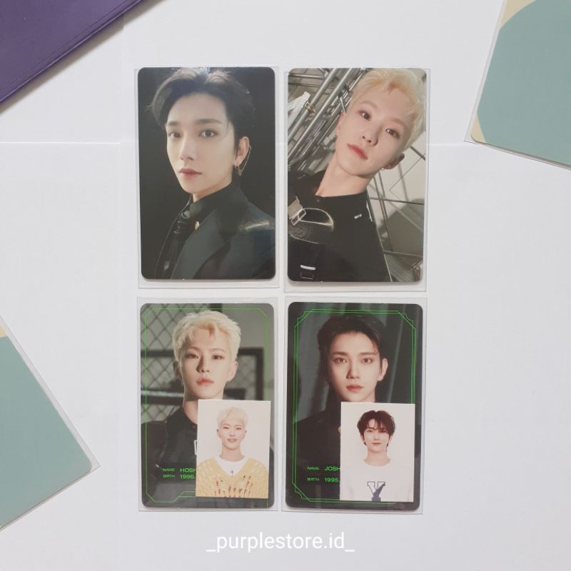 SEVENTEEN - PHOTOCARD/PC MEMBER KIT/MEMKIT GAMEBOI JOSHUA DAN HOSHI