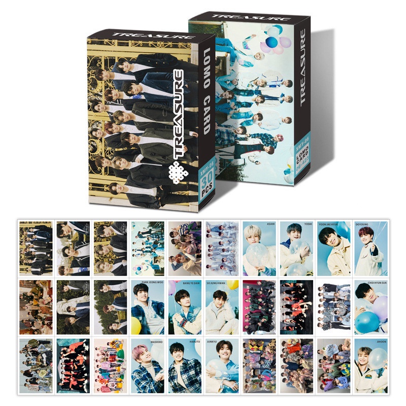 30pcs/box EXO ASTRO TXT TREASURE Photocards Kartu Lomo TOMORROW X TOGETHER Kpop Postcards READY STOCK