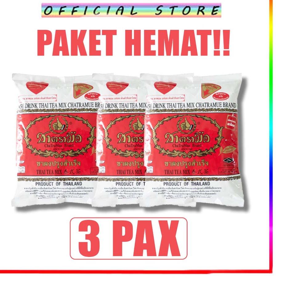 

✱ RGM PAKET HEMAT THAI TEA ORIGINAL 400gr x 3bungkus ✾