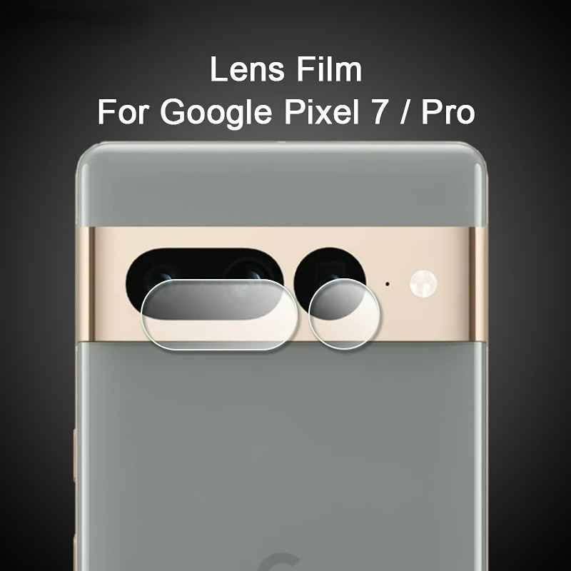 Soft TPU Film Pelindung Kompatibel Dengan Google Pixel7Per7 Pro HD Bening Tahan Air Lensa Anti Gores Full Cover Belakang Kamera Film Pelindung Layar