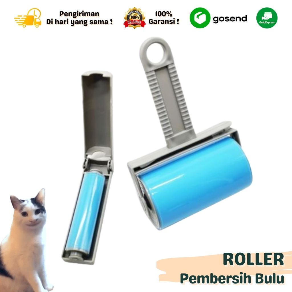 Pembersih Bulu Hewan Rontok ROLLER BULU Lengket Bisa Dicuci