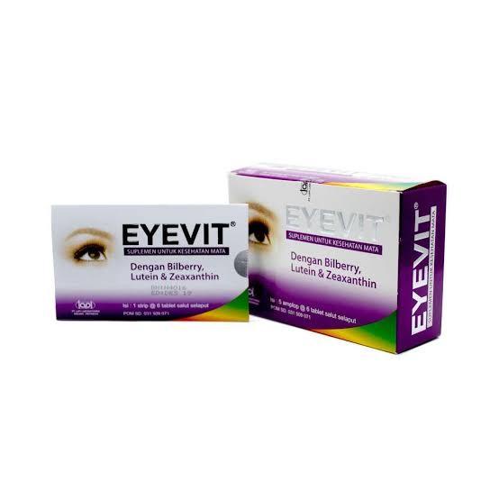 EYEVIT 30 tablet (1 box) - vitamin mata minus terbaik terlaris