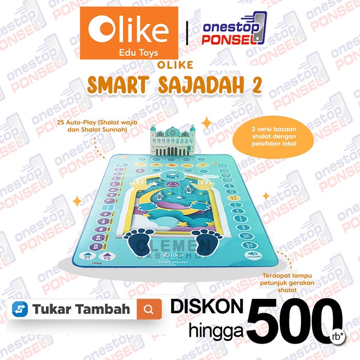 Sajadah Olike New Smart Sajadah 2 Original Olike Sajadah Versi 2 Garansi Resmi