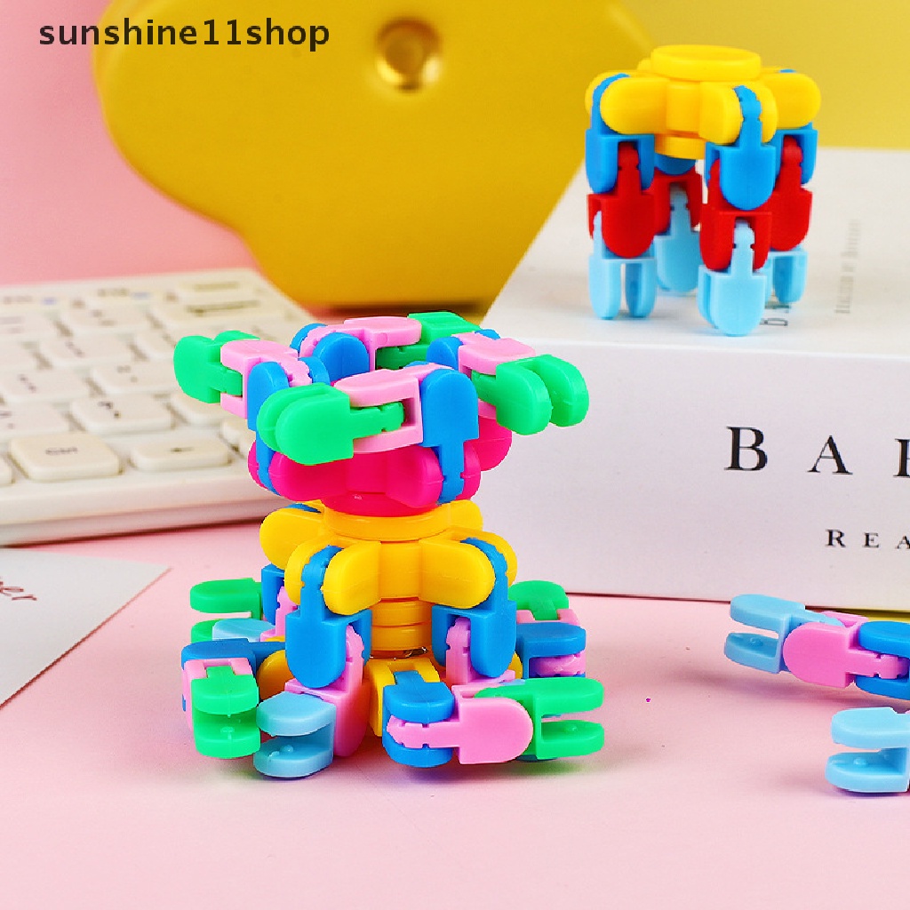 Sho Kreatif Meredakan Stres Rantai Gyro Anak Jari Interaktif Spinner Gyro Mainan Edukasi Portabel Mainan Pelatihan Otak Edukasi N