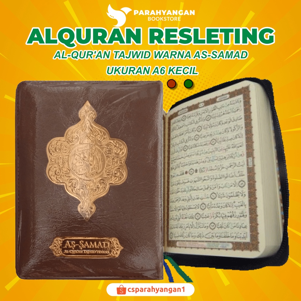 Al-Qur'an Mini Kecil As-Samad Mushaf Tajwid Alquran Terjemah Assamad A6