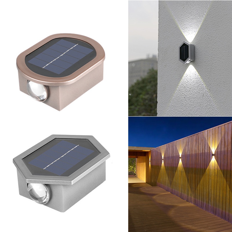 Surya Lampu Dinding LED Untuk Halaman Taman Balkon Villa Outdoor Dekorasi Taman Rumah Balkon Lampu Wall Light Hemat Energi Waterproof Unik Luminous Wall Lamp Vintage