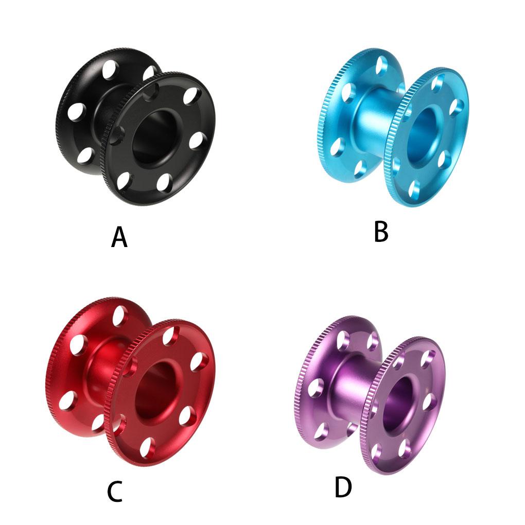 Huit Gulungan Jari Anti Korosi Diving Spool Desain Kurva Ketahanan Oksidasi Yang Kuat Padat Spul Gulungan Penyelam Olahraga Menyelam Snorkeling