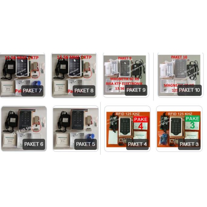 BARU RFID SET DOOR LOCK PAKET PALING MURAH