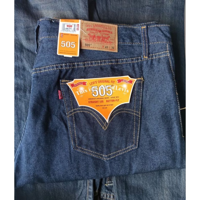 Celana Jeans Jumbo pria 39-44 Standar Jean Panjang Cowo Big size