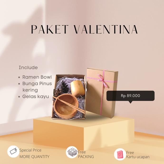

Spesial Valentine Day Hampers Valentina Impodio / Gift Set Wedding Birthday Valentine