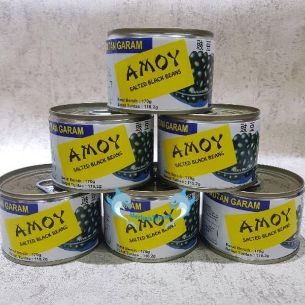 

【Penjualan Terbaik】✅COD Amoy Tausi Salted Black Beans 170gr / Kacang Hitam Kaleng / Kacang Hitam Dalam Larutan Garam