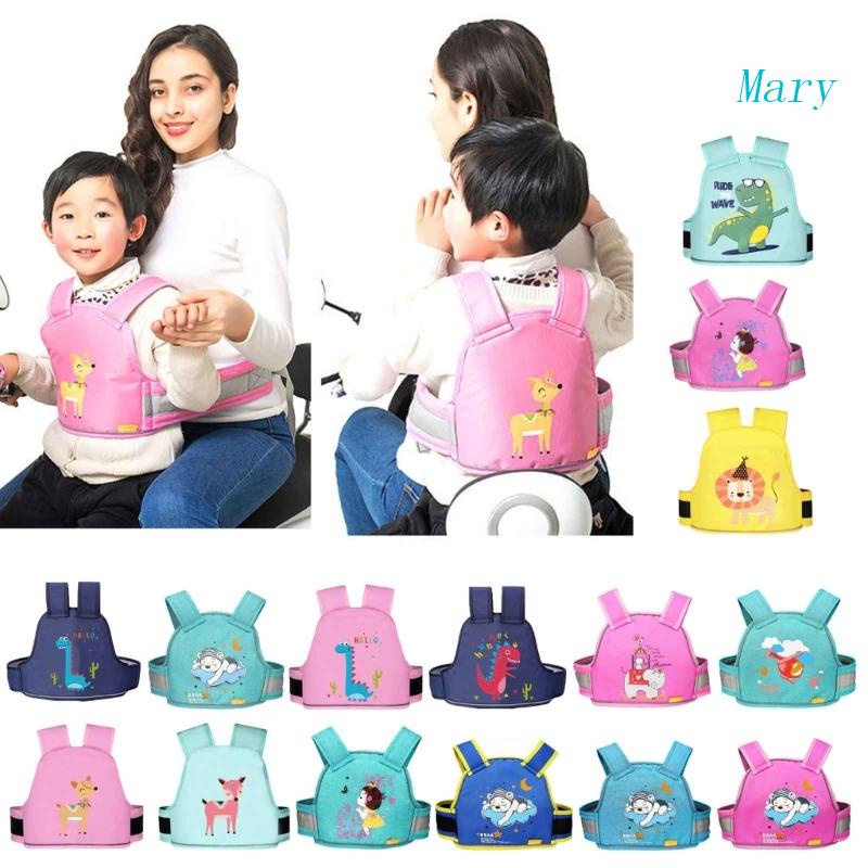 Mary Upgrade Anak Motor Harness Adjustable Sabuk Pengaman Motor Multi Gaya