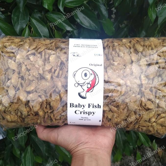 

Baby Fish - bayi ikan goreng crispy - 1 kilogram TERLARIS