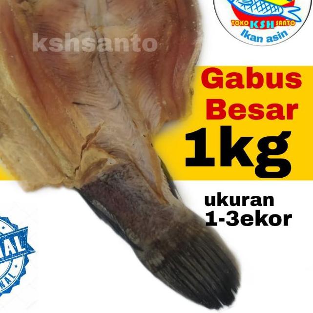 

♢ Ikan asin Gabus besar-1kg ✯