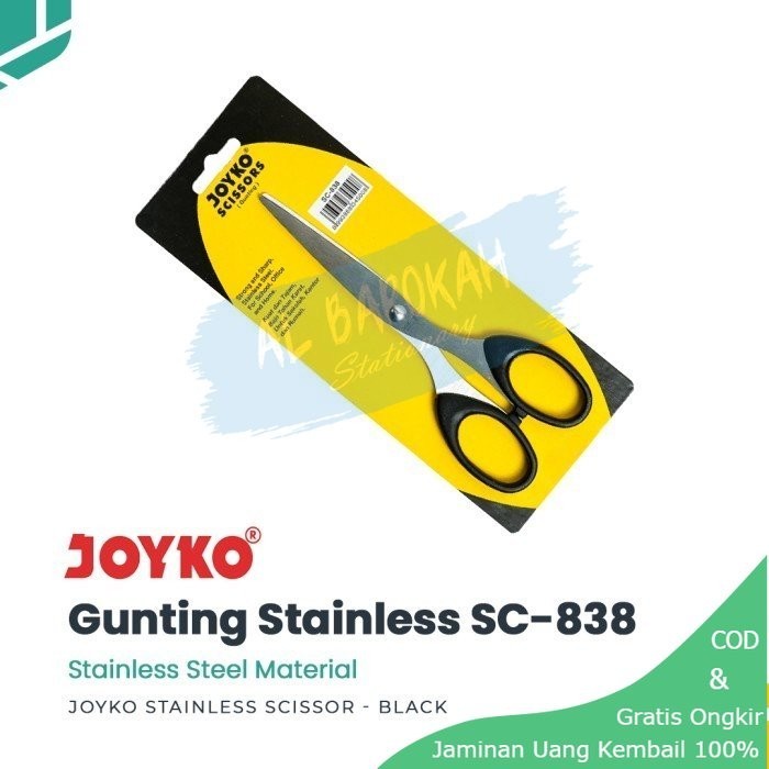 

Gunting Kertas Joyko Sedang / Tanggung SC - 838