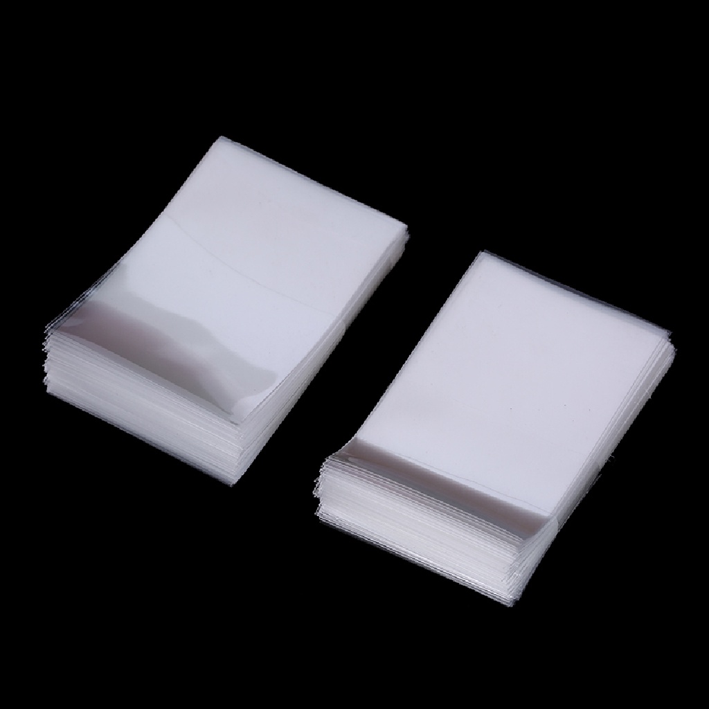 Rsid Span-new 100pcs Transparan Kartu sleeves card protector board Kartu Permainan magic sleeves Jelly