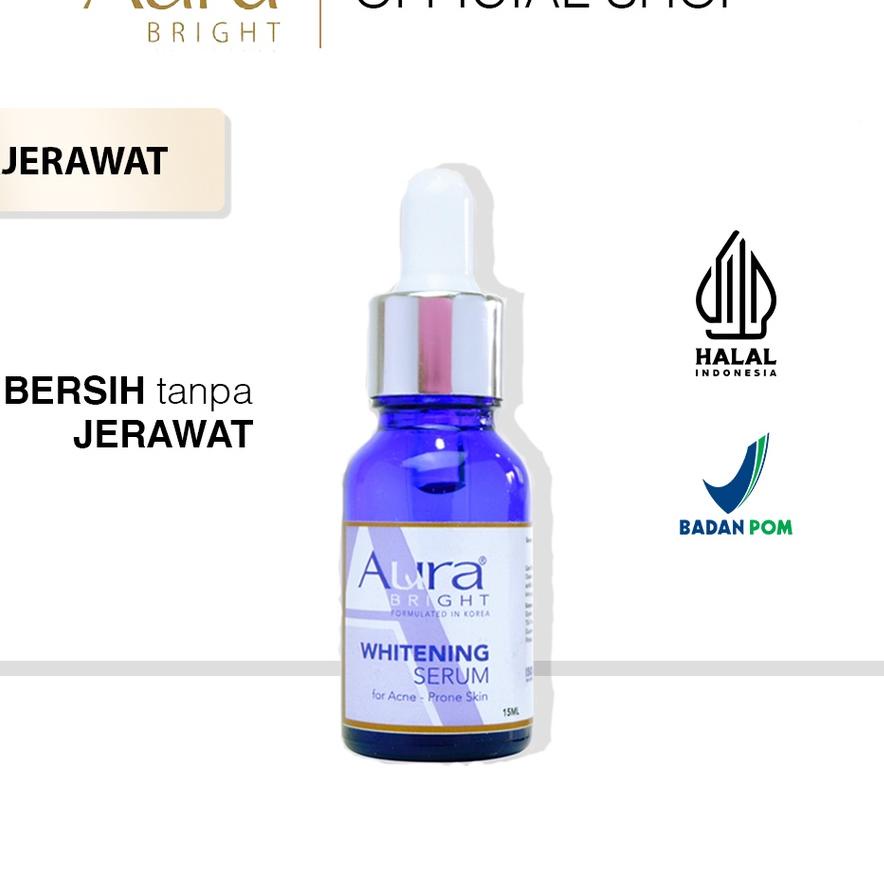 ➦ Aura Bright - Whitening Serum For Acne ✧