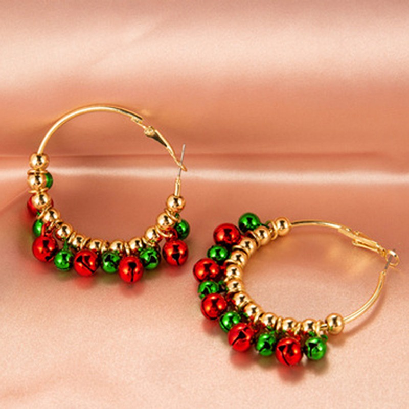 [AYBx] Baju Kaos Distro Pria Wanita Lengan Pendek 5gaya Wanita Fashion Paduan Seng Liontin Anting Menjuntai Perhiasan Anting Hadiah Xmas