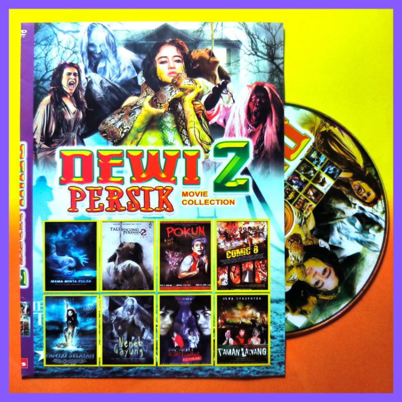 Kaset Film Horor Indonesia Terlaris Koleksi Kumpulan Dewi Persik Volume 2.