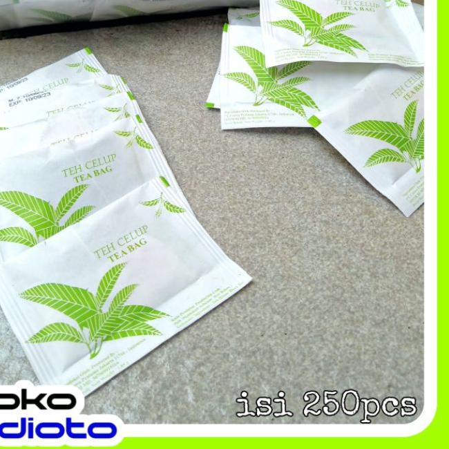 

❀ Teh Sachet 250pcs / Tea Bag / Teh Celup / Black Tea / Teh Sosro / Teh Kemasan Sachet ☋