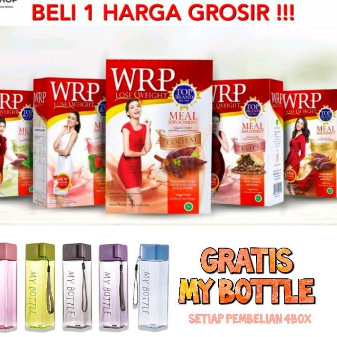 

12.12 BIG SALE FASION WRP Meal Replacement Lose Weight isi 6 Sachet COKLAT STRAWBERRY KOPI SEREAL MOCCA GREEN TEA DIET !