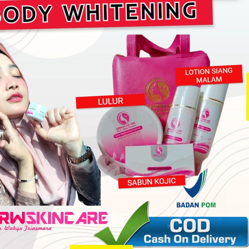 ♕ DRW SKINCARE Paket Body Whitening Lengkap ✧