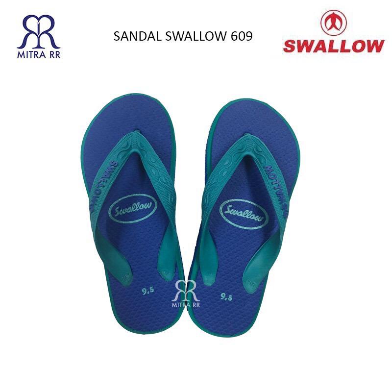 Sandal SWALLOW 609 / Sendal Jepit Pria / Sendal Pantai Swalow Original