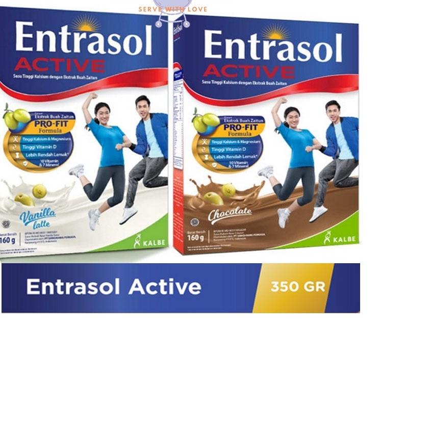 

♪ ENTRASOL ACTIVE PROFIT VANILA COKLAT 350 GR ☂