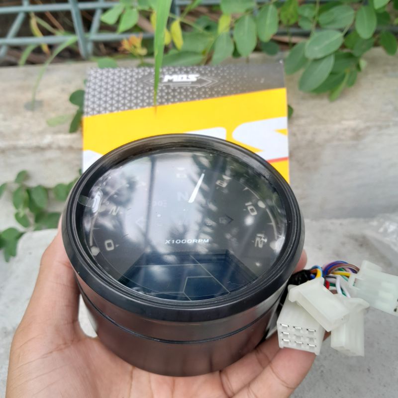 spidometer babon indikator spido babon full LED UNIVERSAL