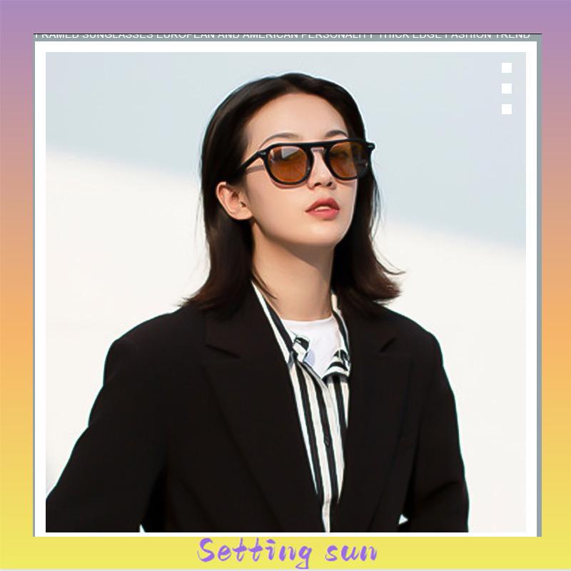 Kacamata Hitam Warna warni Sunglasses Korean Fashion Gaya Untuk Pria Dan Wanita TN