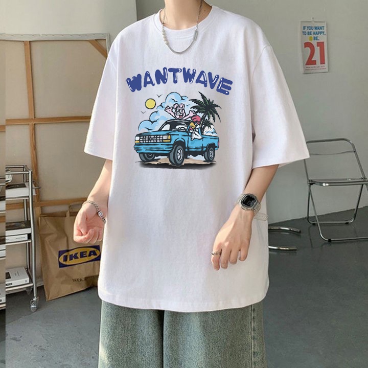 RDGF official shop 2023 Tren Baru WANTWAVE kaos murah kaos cowok keren kaos t shirt oversize PRIA &amp; WANITA (UNISEX)