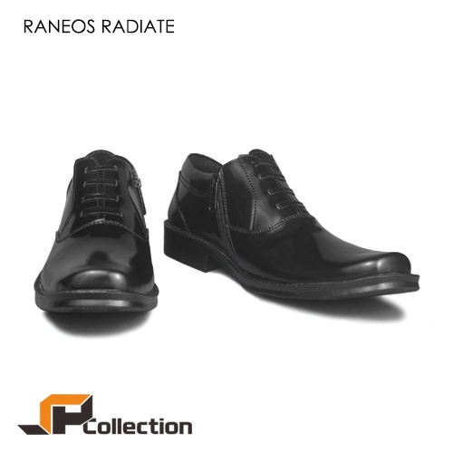 SPC TERLARIS!! Sepatu PDH 02 Reseleting Sintetis Bahan Sintetis Kilap Hitam Cocok Untuk Dinas Kantor