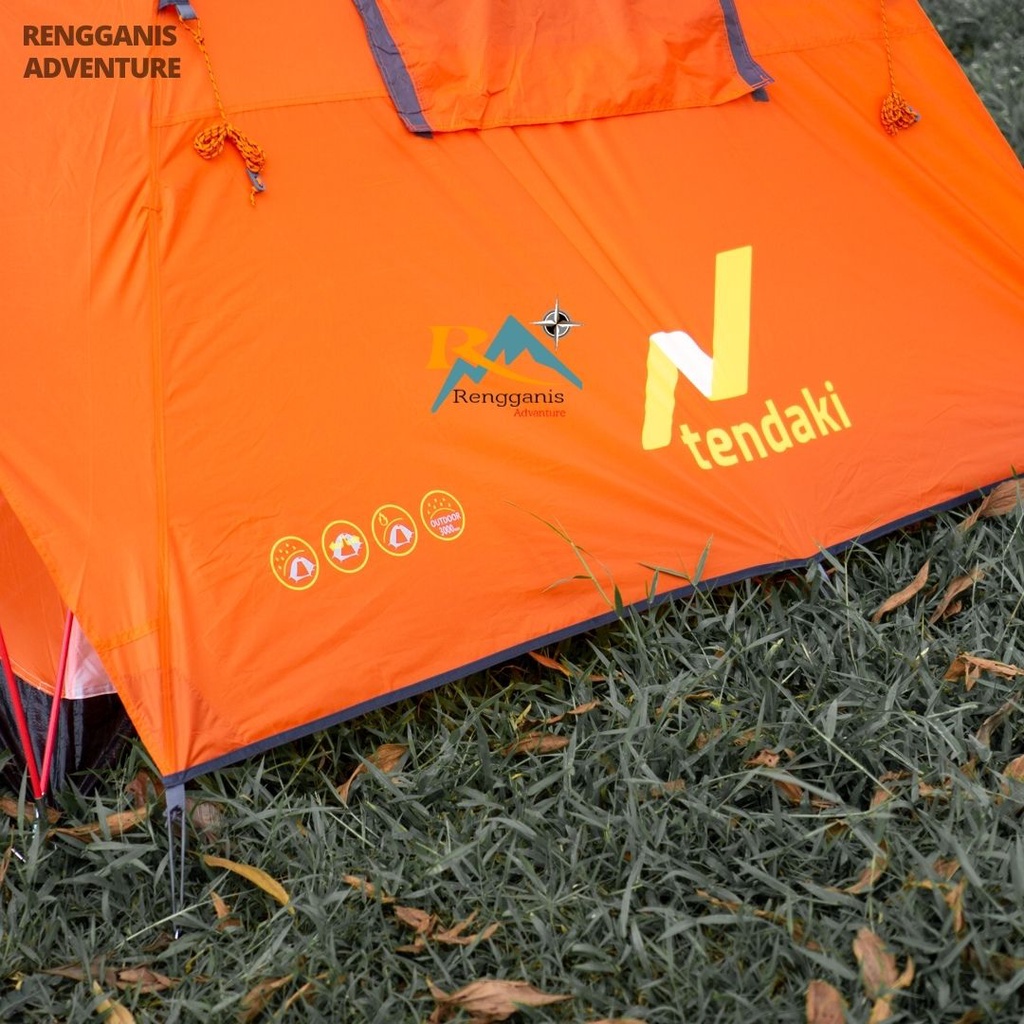 Tenda Camping NSM 4 Orang Tendaki 4 - 5 orang ready PU 3000 mm