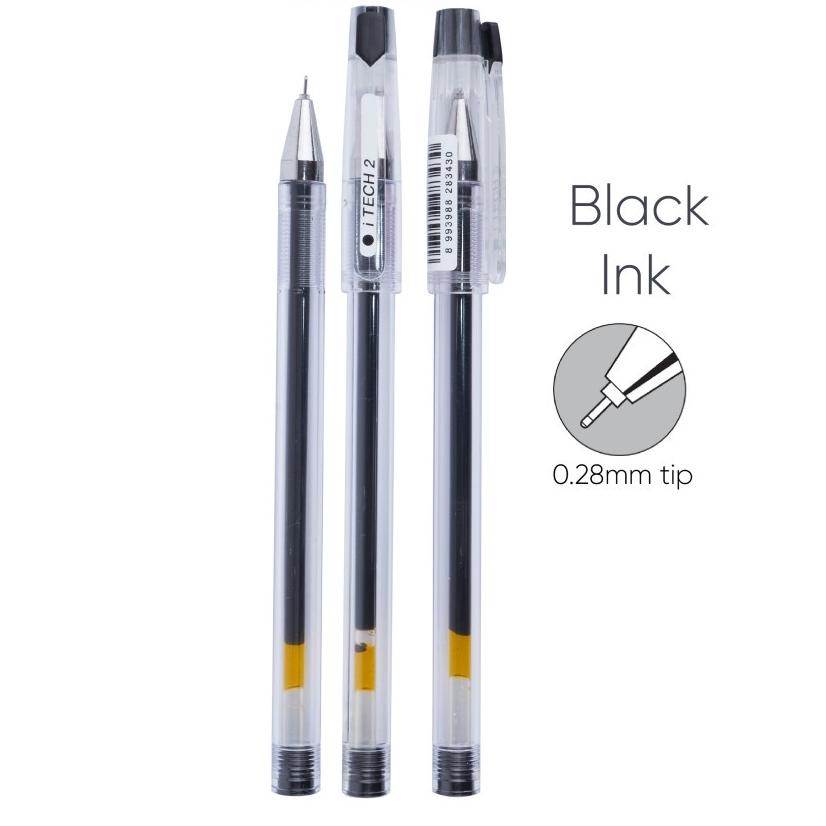 

Garansi Terbaik Gel Pen Pulpen Joyko GP-266 iTech 2 0.28 mm - Hitam 1 Pack / 12 Pcs