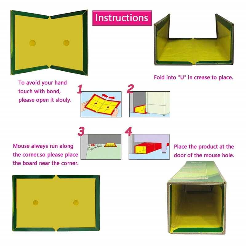 COD Lem Tikus Papan Jebakan Perangkap Tikus Sensitive Trap Strong Adhesive Enlarged Thickened Mouse