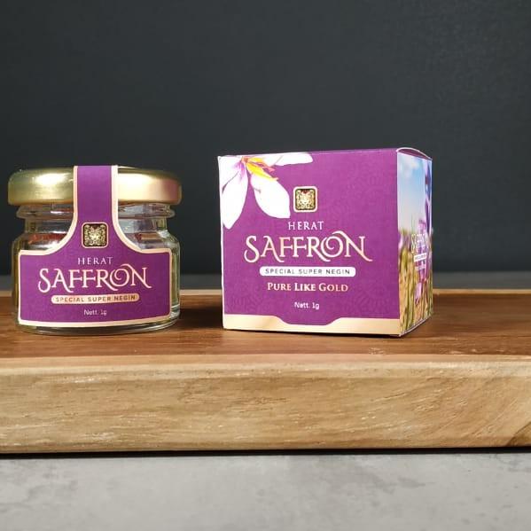 

♘ 1 GRAM SAFFRON / SAFRON GRADE 1 TERBAIK DI DUNIA ORIGINAL ➭